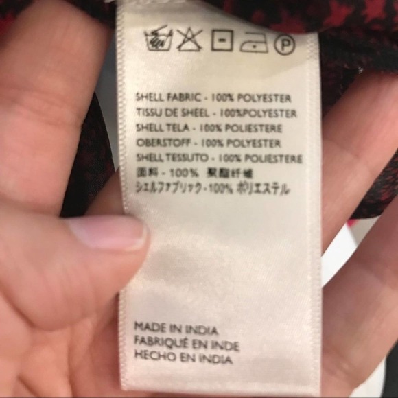 Cleobella Richie Button Down Sheer Red Blouse XS - Picture 13 of 16